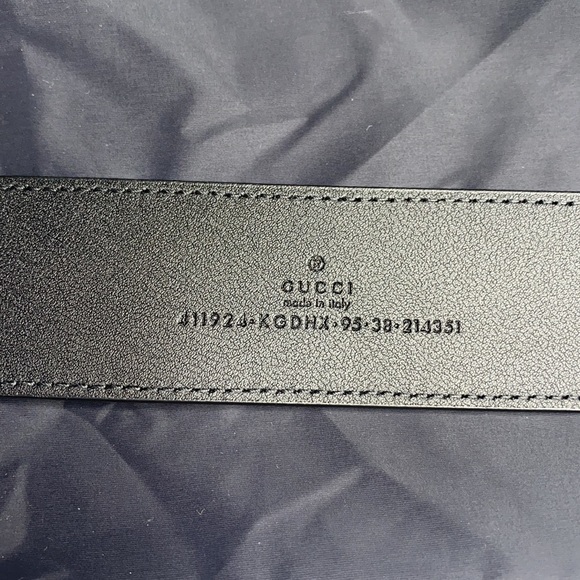 GG Supreme Canvas Belt Size 95 - Picture 7 of 12